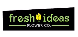 Fresh ideas flower co. logo